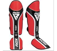 RDX PROTGE TIBIAS AURA PLUS T 17 Rouge XL RED/BLACK