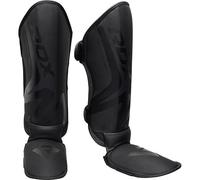 RDX Shin Instep T15 Matte Black Plus-XL Guards Unisex-Adult