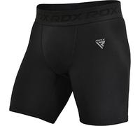 RDX Short De Compression d'Entraînement, Parfait Por Grappling,Sparring, Arts Martiaux, Cage Fight, Base Layer Thermique por Hommes Femmes Gym à Domicile Fitness Musculation Fonctionnement