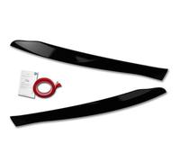 RDX Spoilers de phares compatible avec Mercedes GLC (X253) 2015-2022 & GLC Coupé (C253) 2016-2023 (ABS Noir Brillant)