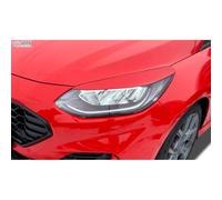 RDX Spoilers de phares sur mesure | compatible avec Ford Fiësta VII Facelift 2022-2024 (sans LED-Matrix) (ABS)