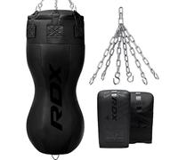 RDX Uppercut Sac de Frappe, Fabriqué en Cuir Maya Hide Lourd Boxe Punch Bag avec Gants pour Muay Thaï MMA Arts Martiaux Sparring Punching Kickboxing D’entraînement, Hommes Femmes Domicile Gym Fitness