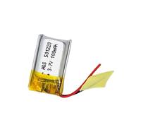 Rdxanc 1 batterie polymère rechargeable 501220 3,7 V 80 mAh légère pour casques 3D lunettes divers appareils