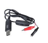 Rdxanc Câble de test USB mâle vers pince crocodile avec USB pour chargement et test