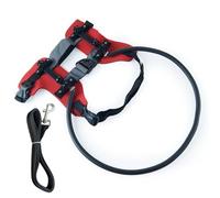 Rdxanc Collier de protection aveugle pour animal domestique avec laisse intégrée pour une utilisation sûre en intérieur et en extérieur - Design réglable en polyester respirant