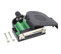 Rdxanc Connecteurs DB25 RS232 Module adaptateur D-SUB 25 broches RS232 mâle/femelle