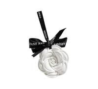 Rdxanc Désodorisant de voiture en forme de camélia solide longue durée avec composant de gypse naturel adapté pour la maison et le véhicule