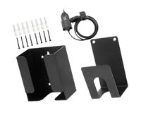 Rdxanc Ensemble de support de charge en acier inoxydable avec crochet de câble et support mural pour une zone de chargement sécurisée et organisée