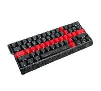 Rdxanc Foggy Transparency Lot de 19 touches aspect carbone pour personnaliser les claviers mécaniques Plusieurs couleurs semi-transparentes