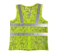 Rdxanc Gilet réfléchissant pour course à pied, gilet haute visibilité avec avant ultra léger, gilet réfléchissant unisexe
