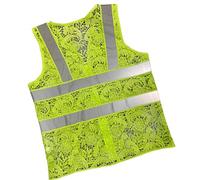 Rdxanc Gilet réfléchissant pour course à pied, gilet haute visibilité avec avant ultra léger, gilet réfléchissant unisexe