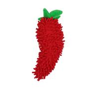 Rdxanc Jouet couineur en peluche réaliste en forme de légumes pour chiens avec papier sonore doux Masseur Fournitures molaires pour animaux domestiques