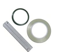 Rdxanc Kit d'épissure 1/4 de 25,4 cm avec bas de ligne et ruban adhésif pour bobine à bobine, bloc d'édition studio professionnel