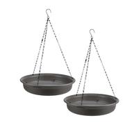 Rdxanc Lot de 2 cintres réglables en métal pour plantes d'intérieur et d'extérieur, crochet résistant à la rouille, support de suspension haute capacité, crochet mural