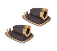 Rdxanc Lot de 2 haut-parleurs d'aigus à mouvement d'air haute sensibilité Technologie Air Motion Accessoires de transmission filaire Super Tweeter