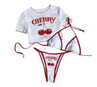 Rdxanc Lot de 3 maillots de bain tankini amincissants avec technologie à séchage rapide, respirant et confortable pour femme