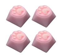 Rdxanc Lot de 4 capuchons de touches pour claviers mécaniques et amateurs de jeux et de passionnés d'animaux de dessin animé