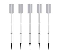 Rdxanc Lot de 5 lampes solaires LED clignotantes pour barricades d'avertissement d'utilisation extérieure