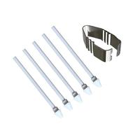 Rdxanc Lot de 5 recharges de stylo avec clip pour stylet Tab S11/S11Ultra pour artistes et designers