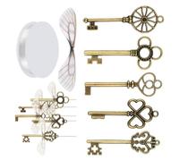 Rdxanc Lot de 50pcs Rétro Libellules Pendentifs Charme Métal Apprêt Décoration Rétro Libellules Pendentifs