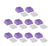 Rdxanc Lot de 8 touches 1U pour claviers mécaniques - Durabilité - Couleur classique