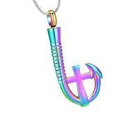 Rdxanc Médaillon funéraire pour animal de compagnie symbolisant l'espoir et la connexion pour animal de compagnie perdu et membre de la famille, cadeau commémoratif pour animal de compagnie