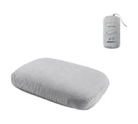 Rdxanc Oreiller de camping en mousse à mémoire de forme qui conserve sa résistance après utilisation pour adultes - Ergonomique - Soutien de la colonne cervicale - Oreiller de voyage pour voiture