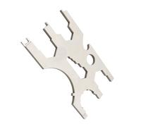 Rdxanc Outil multifonction professionnel 15 en 1 pour réparation d'équipement de plongée sous-marine en acier inoxydable compact et résistant à la corrosion