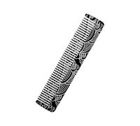 Rdxanc Peigne à barbe pratique en acier inoxydable pour homme - Outil de toilettage compact - Peignes de coiffure professionnels
