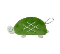 Rdxanc Porte-monnaie en forme de tortue, pochette en peluche, portefeuille avec fermeture éclair, porte-monnaie, petit sac à main pour femme, trousse de maquillage portable