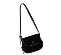 Rdxanc Sac à main vintage en daim léger à porter sous les bras, sac à bandoulière tendance pour femme, décontracté, bureau, usage quotidien, Noir, as the picture shows