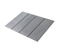 Rdxanc Tapis de séchage pliable en diatomite de 58,4 x 40,6 cm avec papier de verre et tampon antidérapant, séchage rapide, pour une utilisation intensive en cuisine, pénétrable dans l'eau