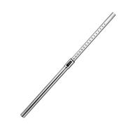 Rdxanc Tube d'extension moderne en acier inoxydable avec texture métallique pour aspirateurs, installation facile, amélioration de l'efficacité du nettoyage, tube télescopique