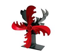 Rdxanc Ventilateur de Noël silencieux à 4 pales sans alimentation pour poêle à bois