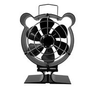 Rdxanc Ventilateur de poêle efficace alimenté par la chaleur avec ventilateur à économie d'énergie pour augmenter la chaleur sans électricité pour la maison
