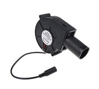 Rdxanc Ventilateur souffleur 9733 pour petit poêle à bois, chauffage domestique, camping, barbecue, démarreur au charbon de bois 12 V 2 A