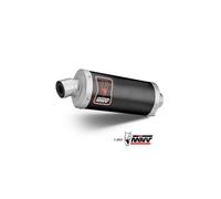 MIVV Pot d’échappement MIVV Dakar avec EG-BE Acier inoxydable / acier inoxydable noir