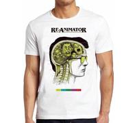 Re Animator Fantasy Horror 70s Film Movie Vintage Tee T Shirt WhiteL