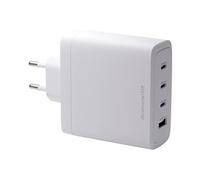 re-charge - Adaptateur secteur - 140 Watt - 4 connecteurs de sortie (3 x USB-C, USB) - blanc