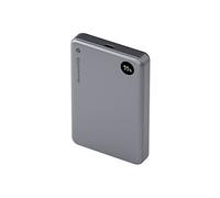 re-charge - Banque d'alimentation - 10000 mAh - 38.5 Wh - 20 Watt - 3 A - 2 connecteurs de sortie (magnétique, 24 pin USB-C) - gris