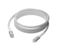 re-charge - Câble Lightning - 24 pin USB-C mâle pour Lightning mâle - 2.5 m - câble tressé, plastique recyclé à 100 %