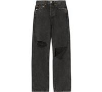 RE/DONE 90s High Rise Loose Washed Blk With Rip Taille: 27 | Outlet | Femme | Blanche