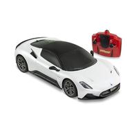RE-EL TOYS Art. 2395 Maserati MC20 Voiture radiocommandée 2,4 GHz, avec Feux Avant. Échelle 1:24 (cm 19) Blanc