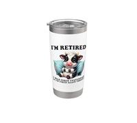 Re-fatigué, I was Tired Yesterday & I'm Tired Again Today Gobelet isotherme en acier inoxydable double paroi