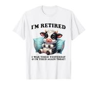 Re-fatigué, I Was Tired Yesterday & I'm Tired Again Today T-Shirt