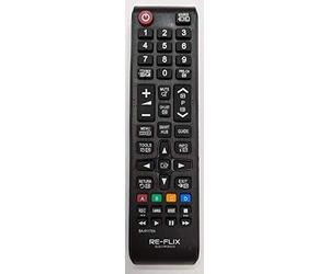 Re-Flix Télécommande de rechange BN59-01175N pour Samsung UE48HU7500
