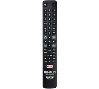 Re-Flix Télécommande de rechange RM-L1508+ RC802N pour Thomson TCL TV 43UG6300