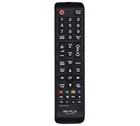 Re-Flix Télécommande de remplacement AA59-00786A pour Samsung UE55F8000