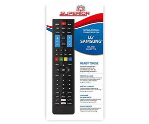 Re-Flix Télécommande universelle pour TV LG 26LT380H 39LB582V 43UN74003LB 50PC51 65UH603V 55UJ6200