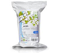 RE-GEN Rouleau de laine de coton 100 % coton naturel - Super doux, absorbant - Doux pour les peaux sensibles - Facile à déchirer - Rouleau de longueur unique Idéal pour les premiers soins médicaux,